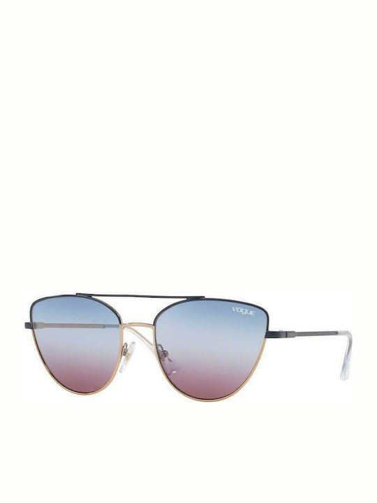 Vogue Women's Sunglasses with Multicolour Metal Frame and Light Blue Gradient Lens VO4130S 50750K