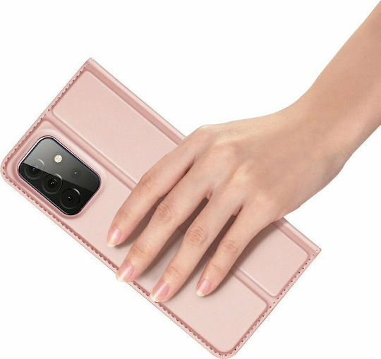 Dux Ducis Skin Pro Buchen Sie Synthetisches Leder Rosa (Galaxy A72)