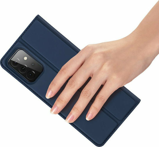 Dux Ducis Skin Pro Book Piele artificială Albastru (Galaxy A72)