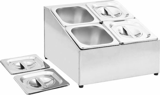 vidaXL Base for Gastronorm Basins Commercial Cooking Accessories 1pcs