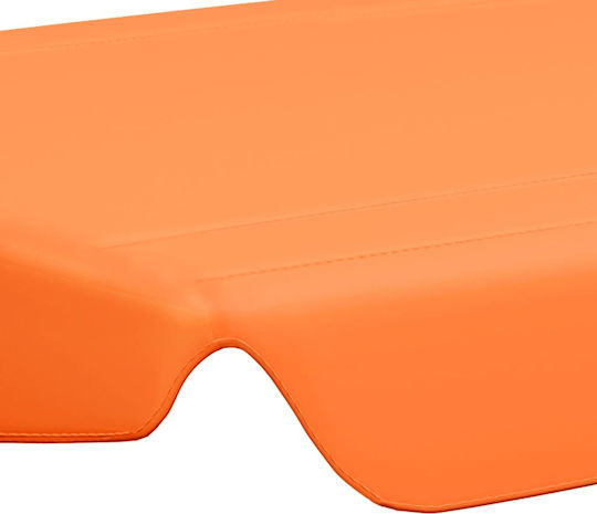 vidaXL Swing Fabric Orange with PVC Coating 1.92x1.47m 270gr/m²