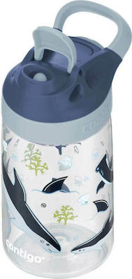 Contigo Gizmo Sip Kinder Trinkflasche Kunststoff Gray 420ml