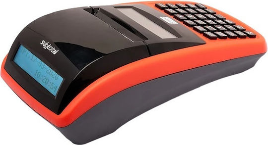 Subtotal Picco Registrierkasse mit Batterie in Orange Farbe