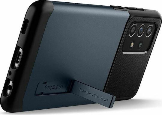 Spigen Slim Armor Back Cover Σιλικόνης 2mm Γκρι (Galaxy A72)
