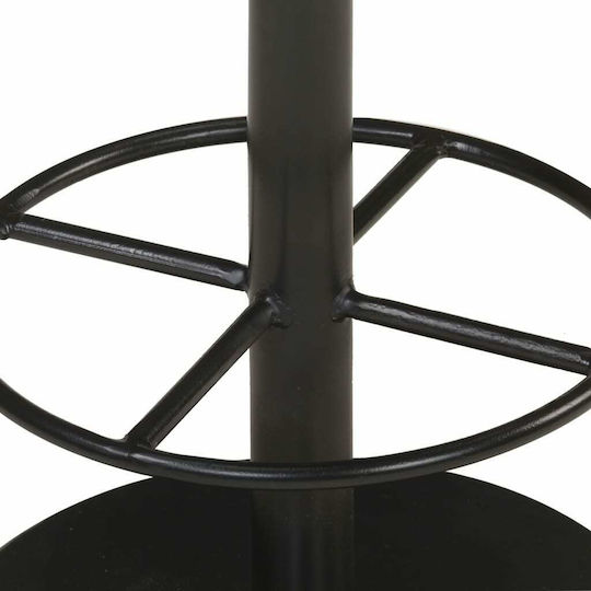 Hocker Bar mit Höhenverstellbar Antique Grey 37x37x76cm