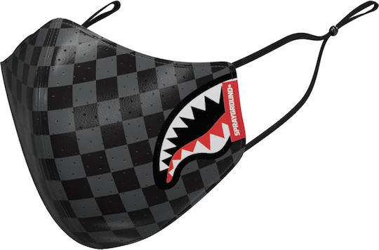 Sprayground Sharks In Paris Protective Mask Fabric Gray Z340 1 Piece