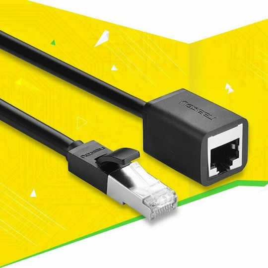 Ugreen F/FTP Cat.6 (Gigabit) Network Ethernet Cable 1m Black