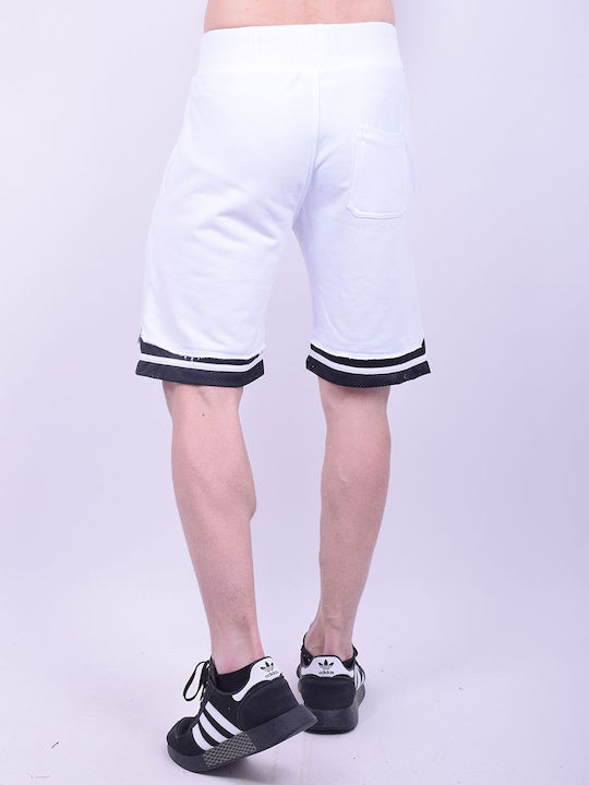 Paco & Co Sportliche Herrenshorts Weiß