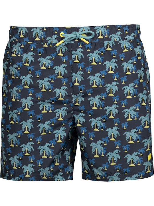 Men's Swimwear Shorts Gray with Patterns
