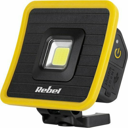 Rebel Battery Jobsite Light LED IPX4 with Brightness up to 1000lm