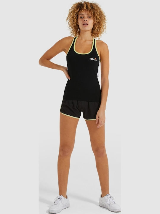 Amelie Women's Cotton Blouse Sleeveless Black