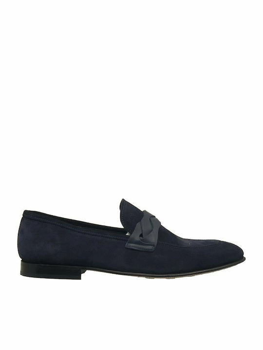 Men's Suede Loafers Blue