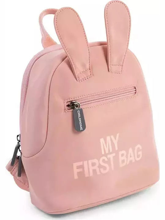 Childhome My First Bag Pink Σχολική Τσάντα Πλάτης Νηπιαγωγείου σε Ροζ χρώμα