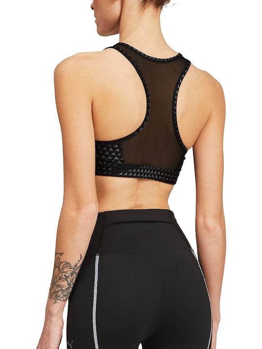 Puma Impact 4Keeps Graphic Women's Sports Bra without Padding Black