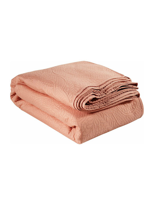 Das Home 9520 Κουβερλί Μονό Microfiber Κοραλί 160x240cm
