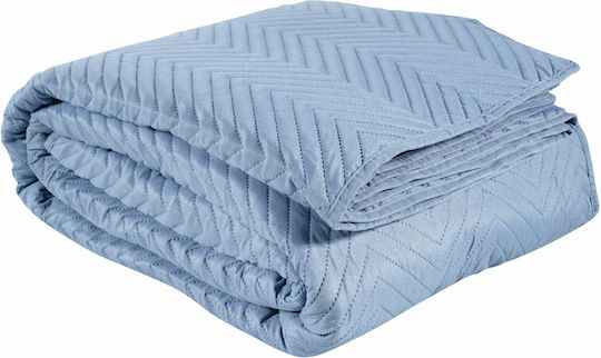 Das Home 9518 Tagesdecke Übergröße Mikrofaser Blue 220x240cm