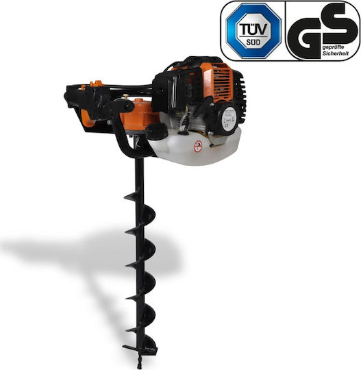 vidaXL Gasoline Earth Auger with Spike 52cc 279577