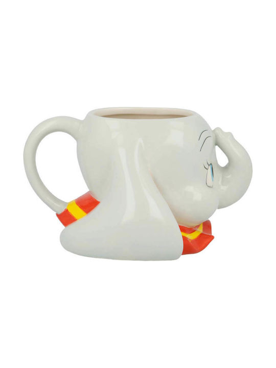 Stor 3D Dumbo Ceramic Cup White 325ml ST