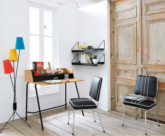 So'Home Vintage Floor Lamp H155xW34cm. Multicolour