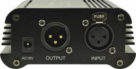 Citronic PP481 Τροφοδοτικό Μικροφώνου Phantom Power Με Διπλό Κανάλι
