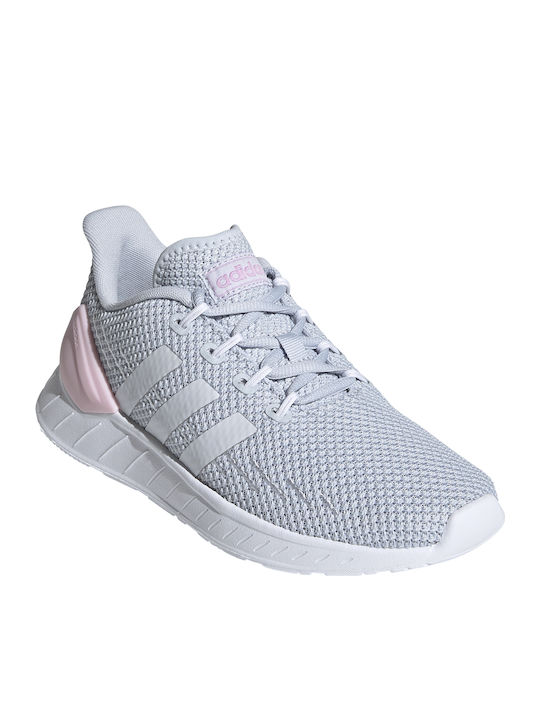 Core Questar Flow NXT K Αθλητικά Παιδικά Παπούτσια Running με Κορδόνια Halo Blue / Cloud White / Clear Pink