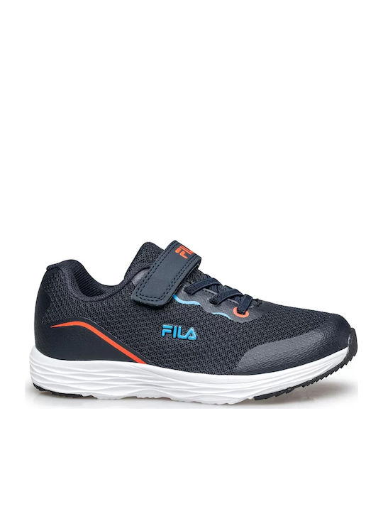 Fila Αθλητικά Παιδικά Παπούτσια Running Memory Shelly Navy Μπλε