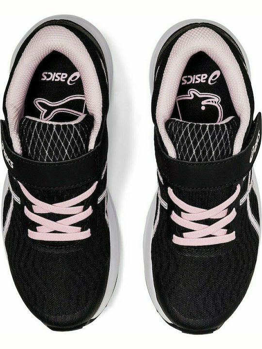 Patriot 12 Ps Kids Sports Shoes Running with Hoop & Loop Closure Black / Pink