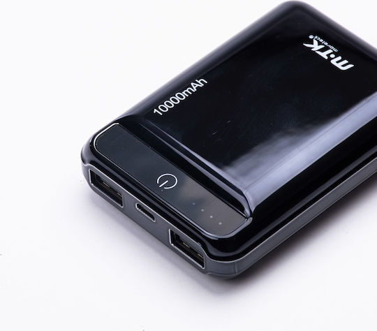 Moveteck K3632 Power Bank 10000mAh με Θύρα USB-A Μαύρο
