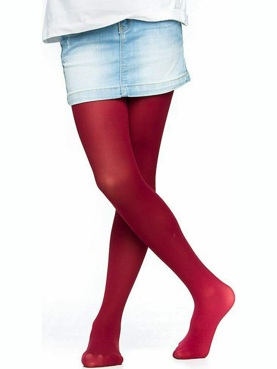 Inizio Kids Tight Burgundy 50 Den