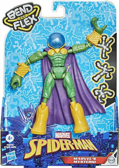 Action Figure Spider-Man Bend and Flex Mysterio Spider-Man for 4+ years old Years 15cm.