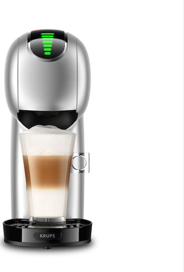 Krups Genio S Touch Kapsel-Kaffeemaschine Dolce Gusto Druck 15bar Silber