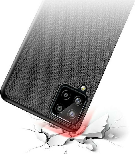 Dux Ducis Fino Задна корица Силикон Черен (Galaxy A12)