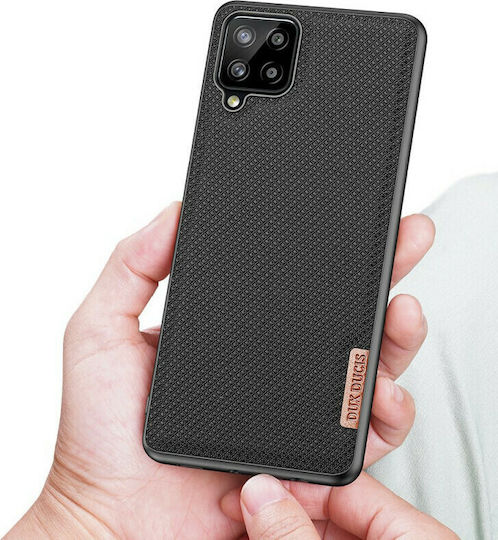 Dux Ducis Fino Задна корица Силикон Черен (Galaxy A12)