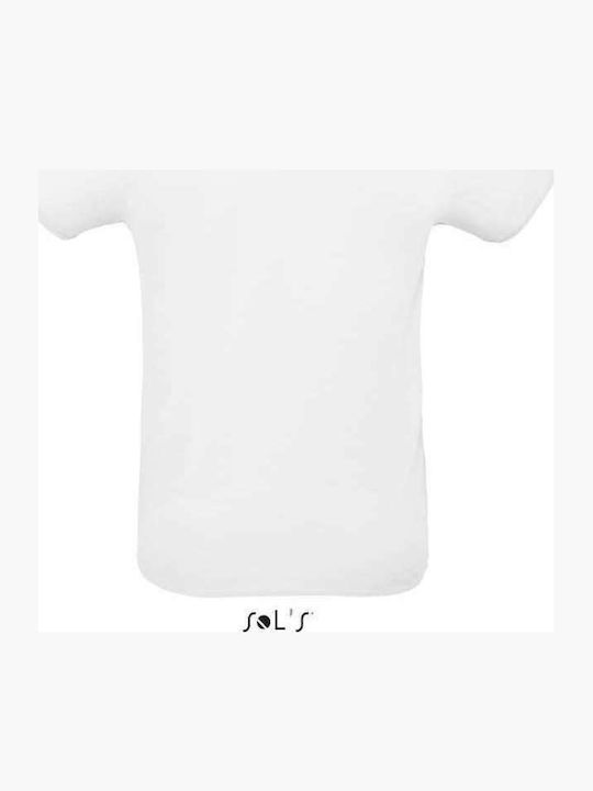 Sol's Sprint Men's Short Sleeve Promotional T-Shirt White