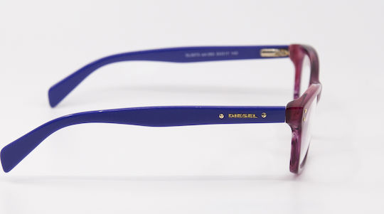 Diesel Rame Ochelari Pentru Femei Din Acetat Violet DL5073-083