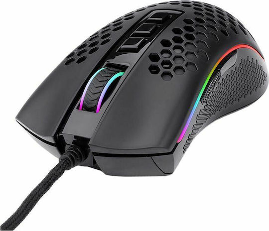 Redragon M988 RGB Storm Elite Gaming Ποντίκι 16000 DPI Μαύρο