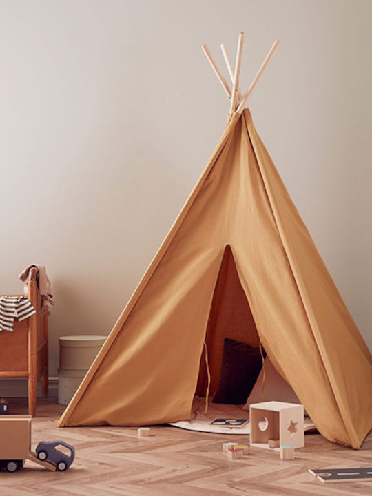 Kids Concept Cort pentru Copii Indian Galben pentru 3+ ani