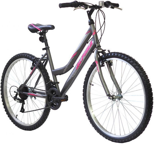Alpina Alpha 24" Bicicletă pentru copii Biciclete de munte 21 Viteze (2020) Doamnă Gri