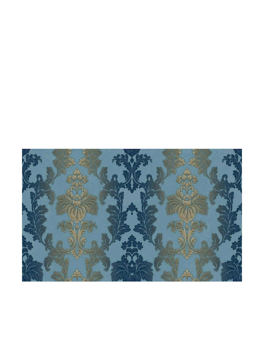 Wallpaper Dimora Vinyl Blue L1005xW106cm