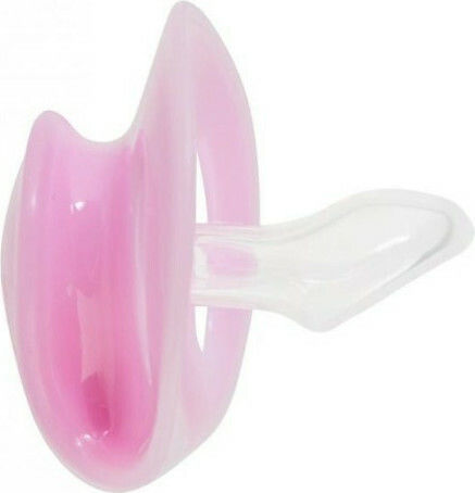 Lulabi Orthodontischer Schnuller Silikon Nacht Rosa für 3+ Monate