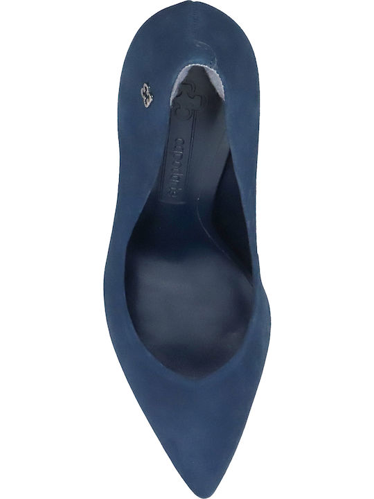 Pumps mit Dünn mittelhohem Absatz Blau