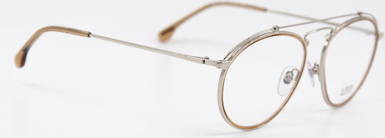 Lozza Metal Eyeglass Frame Gold VL2321 0579