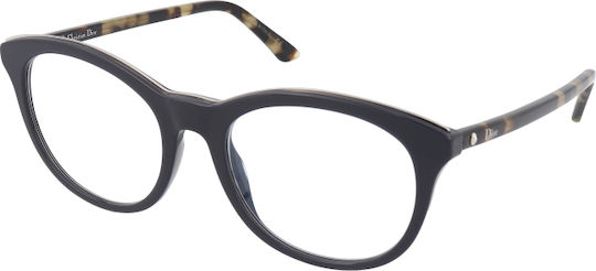 Dior Rama Ochelari Pentru Femei Din Acetat Neagră