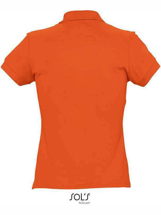 Sol's Passion Women's Short Sleeve Promotional Blouse Orange 11338-400