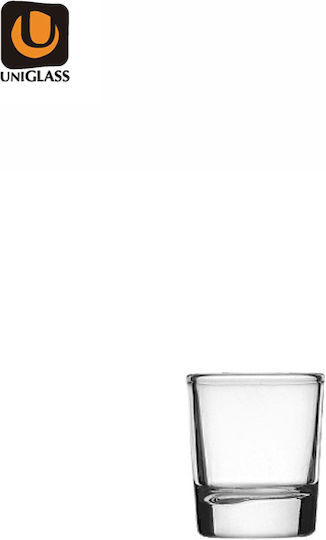 Uniglass 56108 Σφηνοπότηρο από Γυαλί 40ml