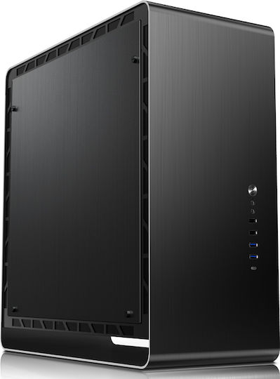Jonsbo UMX6 Midi-Turm Computergehäuse Schwarz
