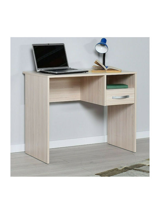 Kids Desk made of Melamine Sonoma / Natural 90x52x74cm 0700051