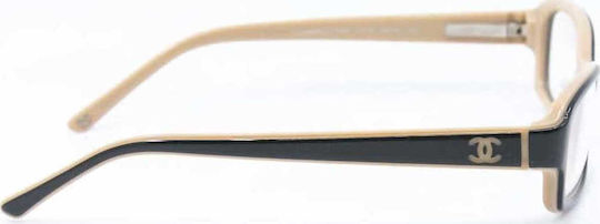 Chanel Plastic Eyeglass Frame Black 3158 1133