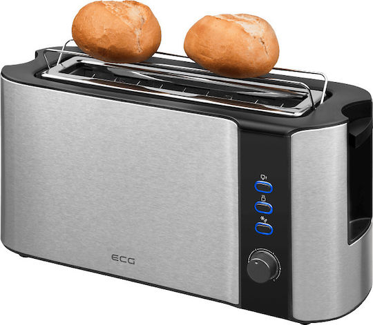 ECG ST 10630 SS ST10630SS Toaster 2 Schlitze 1000W Inox
