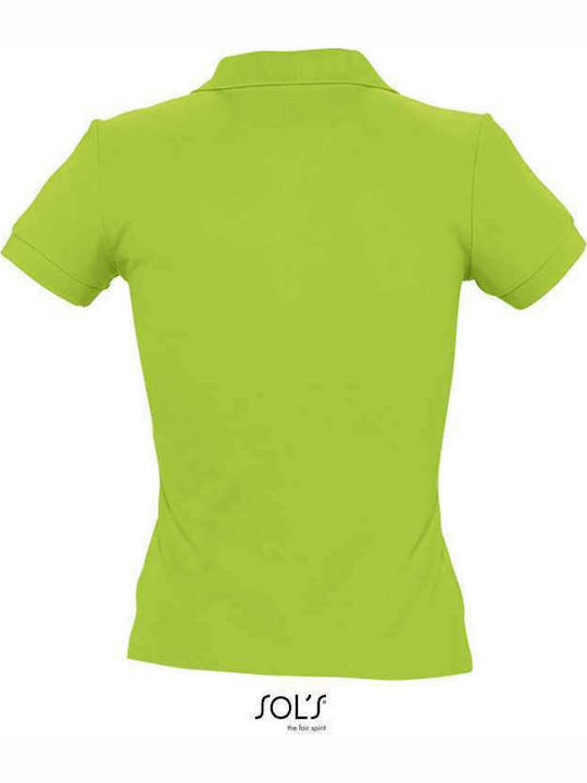 Sol's People Women's Short Sleeve Promotional Blouse Apple Green 11310-280